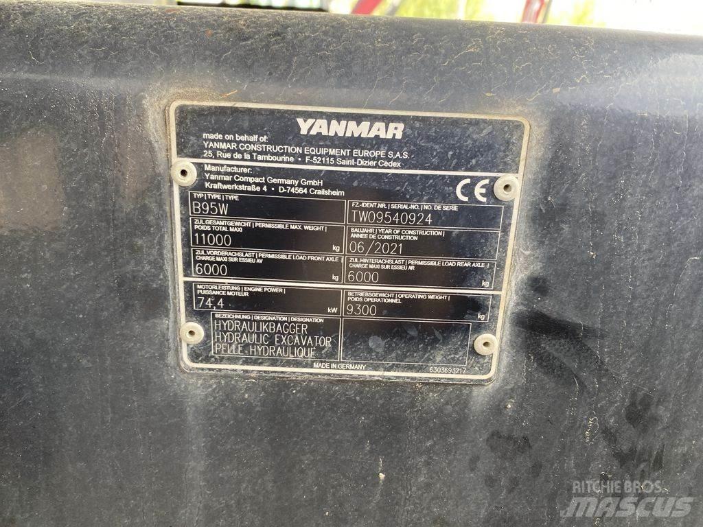 Yanmar B95W Колісні екскаватори
