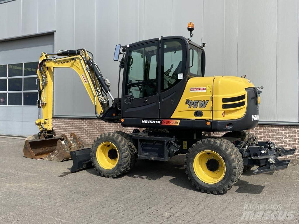 Yanmar B95W Колісні екскаватори