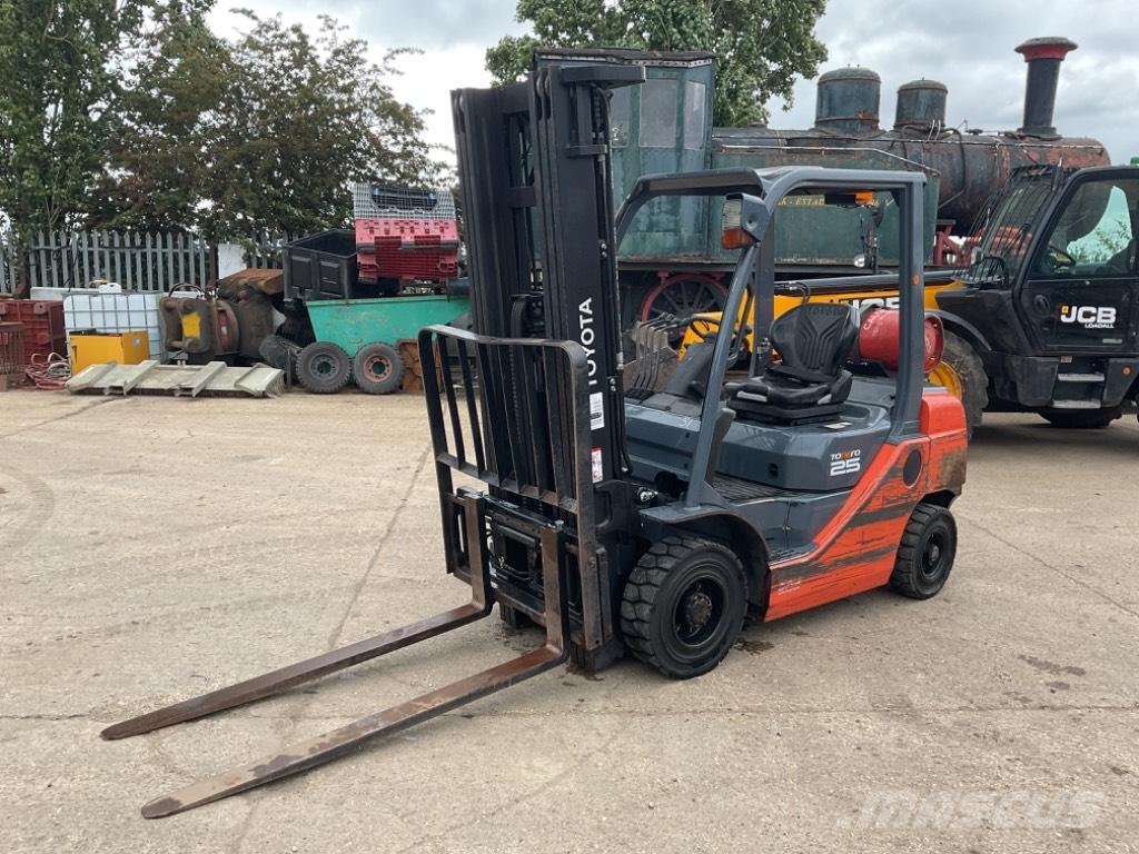 Toyota 02-FGF25 Газові навантажувачі