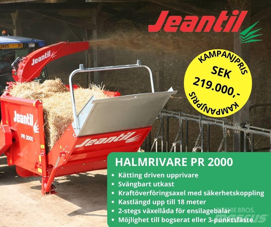 Jeantil PR 2000 Роздрібнювачі, різаки і розпаковувачі тюків
