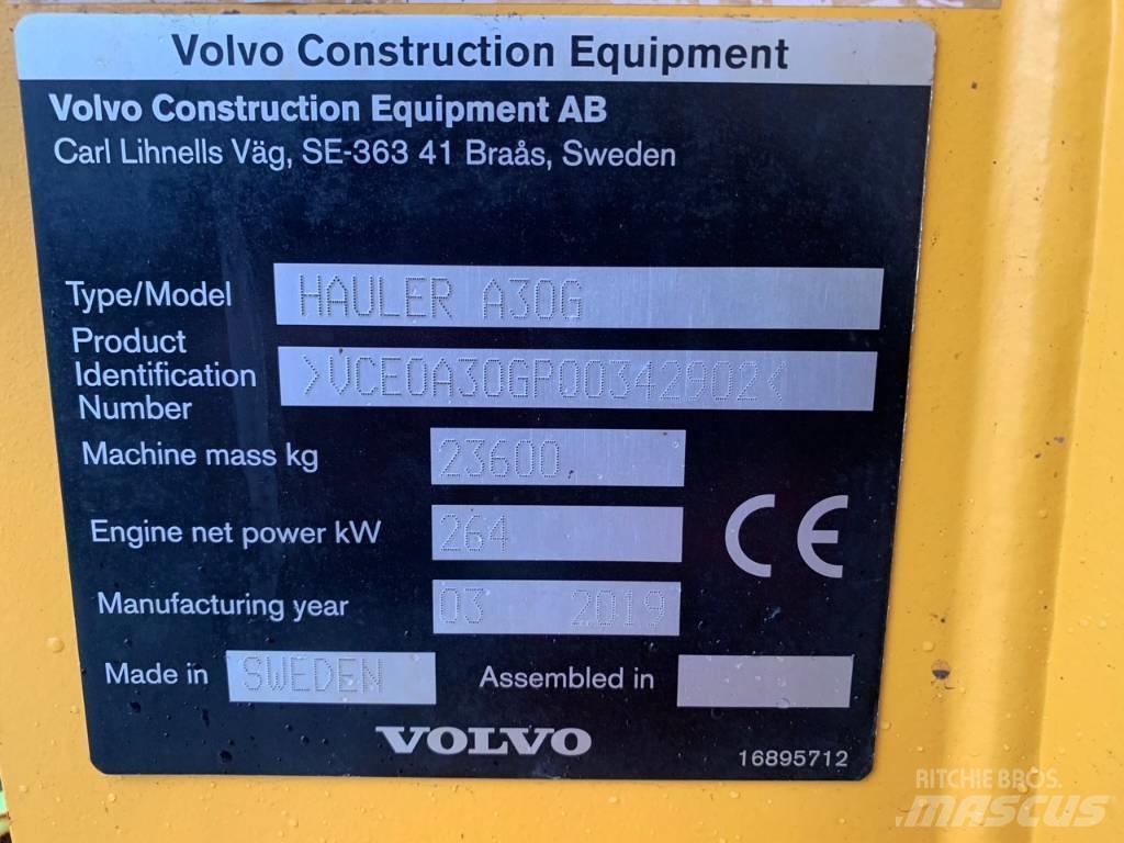 Volvo A 30 G Зчленовані самоскиди