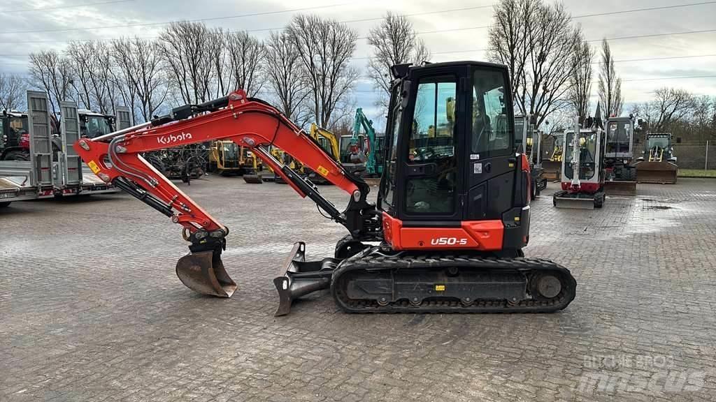 Kubota U50-5 Міні-екскаватори < 7т