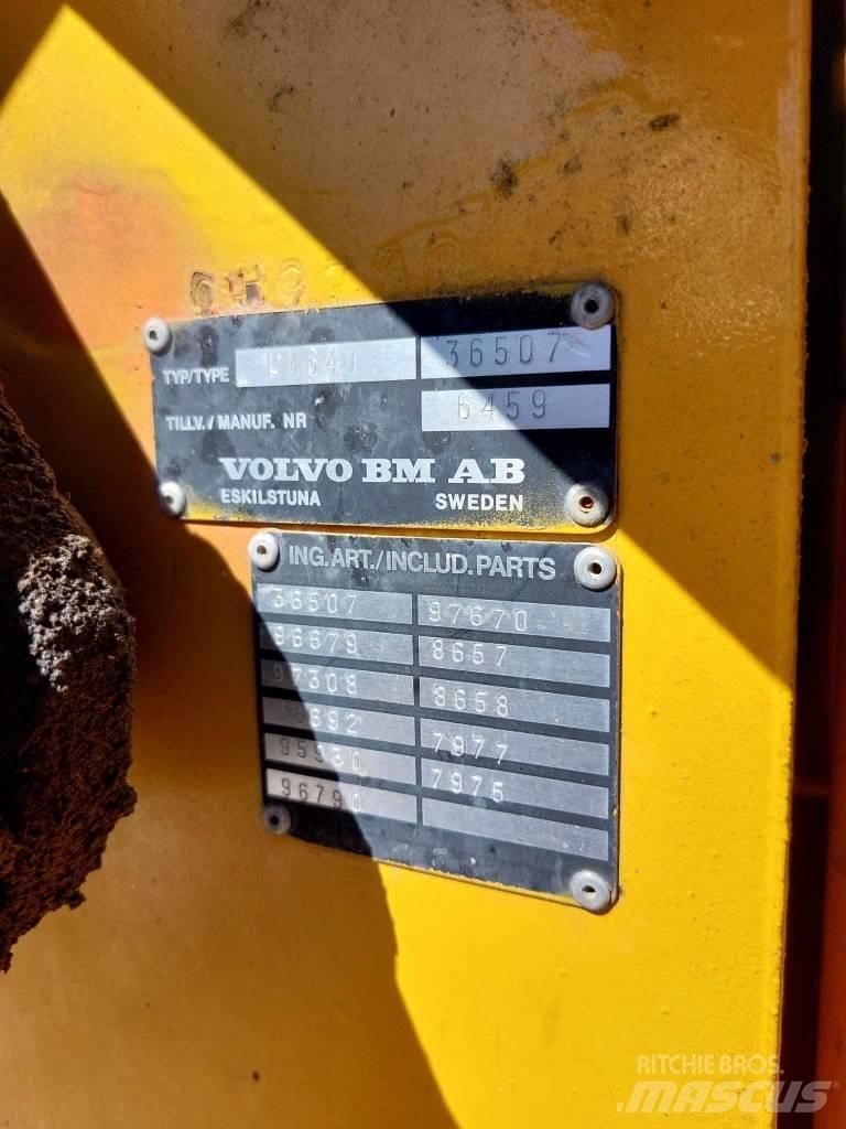 Volvo BM 641 Фронтальні навантажувачі