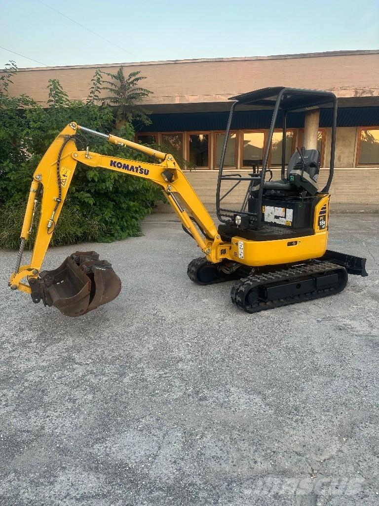 Komatsu PC16R-HS Гусеничні екскаватори