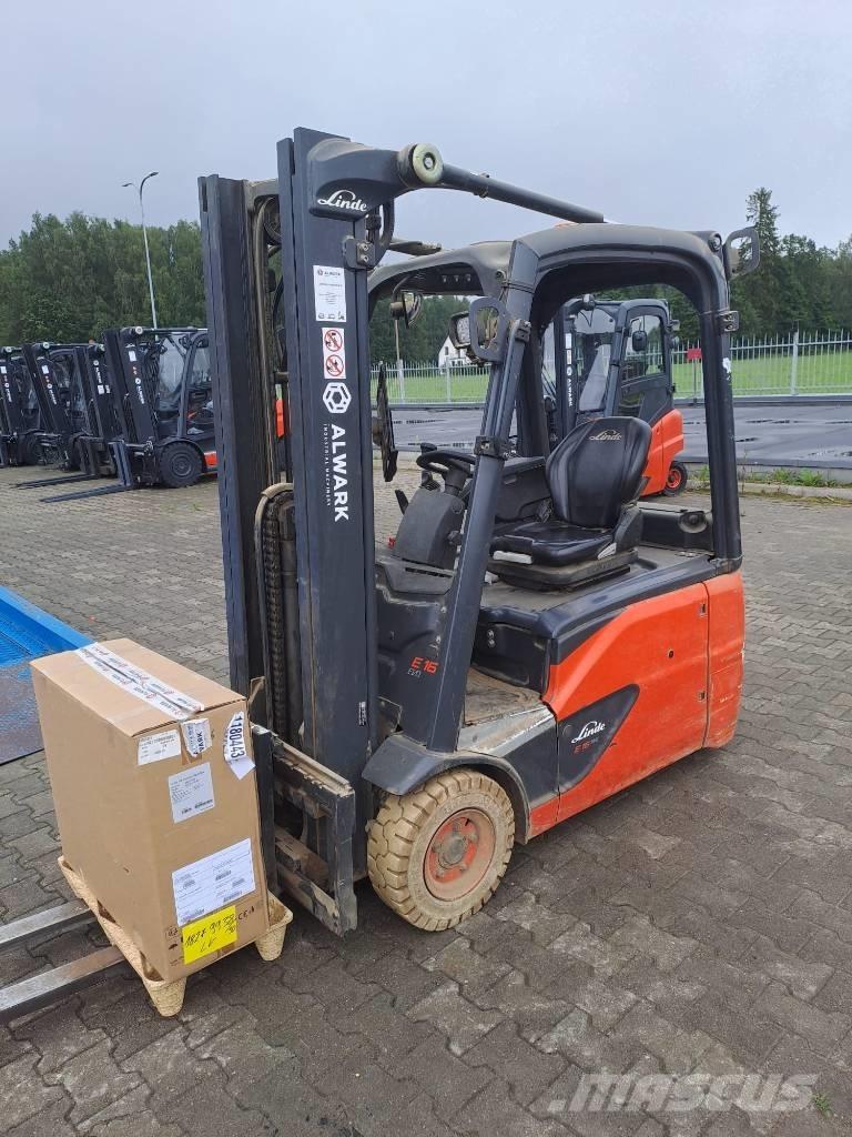 Linde E 16 Електронавантажувачі