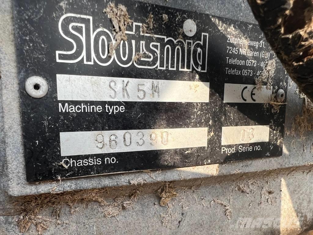 Slootsmid SK 5 M Інші машини для розсіювання добрив