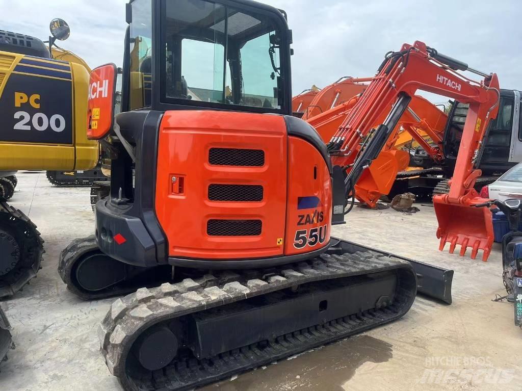 Hitachi zx55USR Міні-екскаватори < 7т