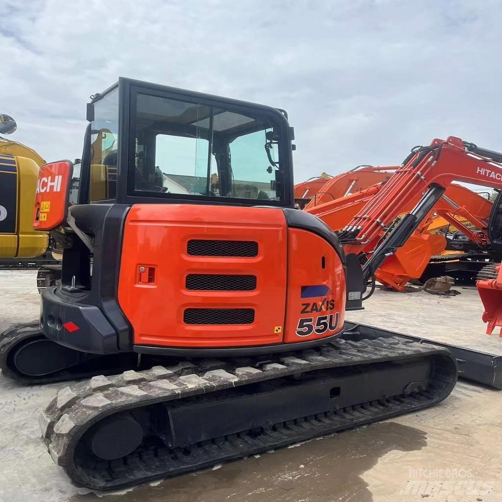Hitachi zx55USR Міні-екскаватори < 7т