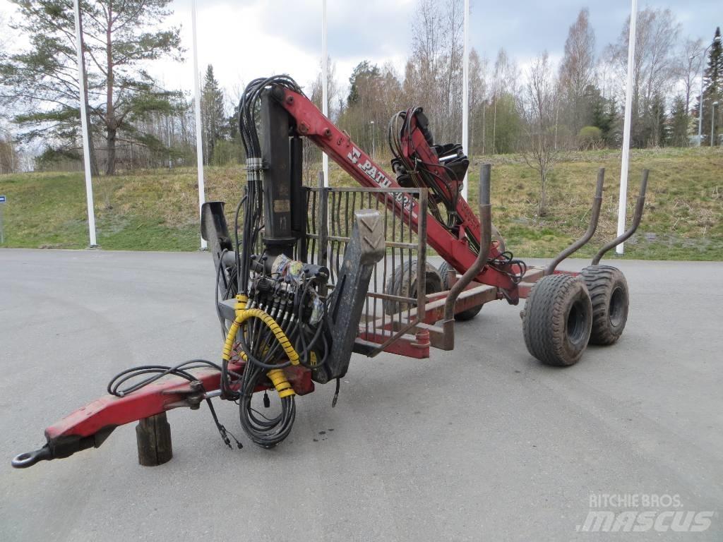 Patu 202T + 8 tn kärry Лісові причепи