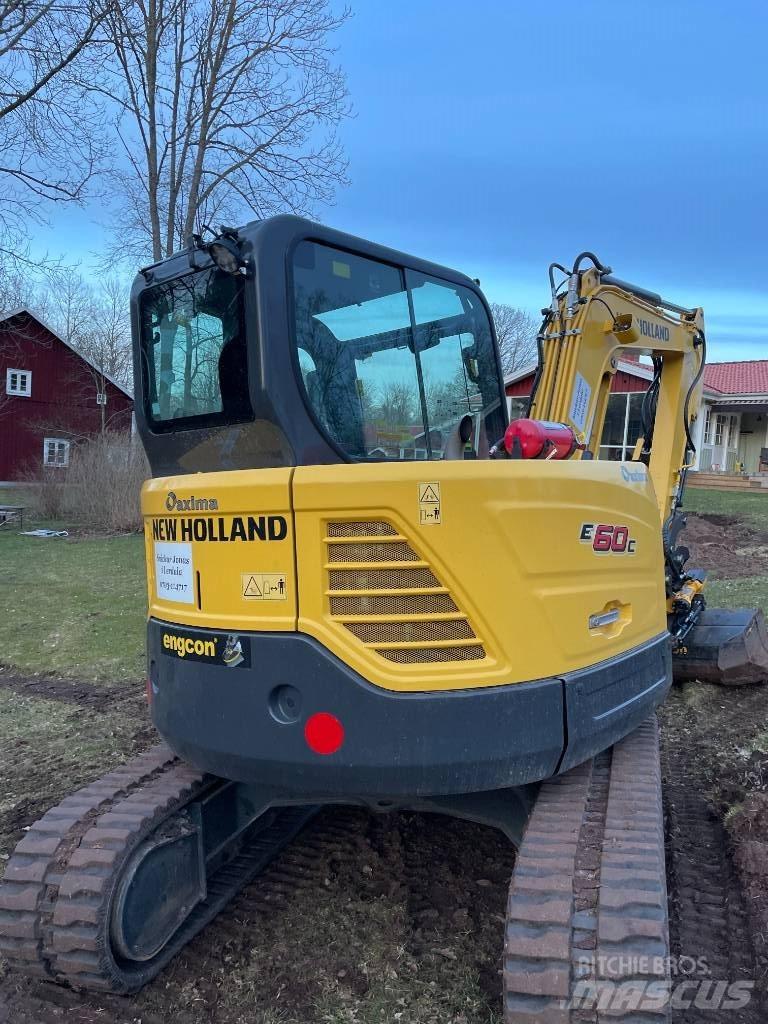 New Holland E60C Міні-екскаватори < 7т