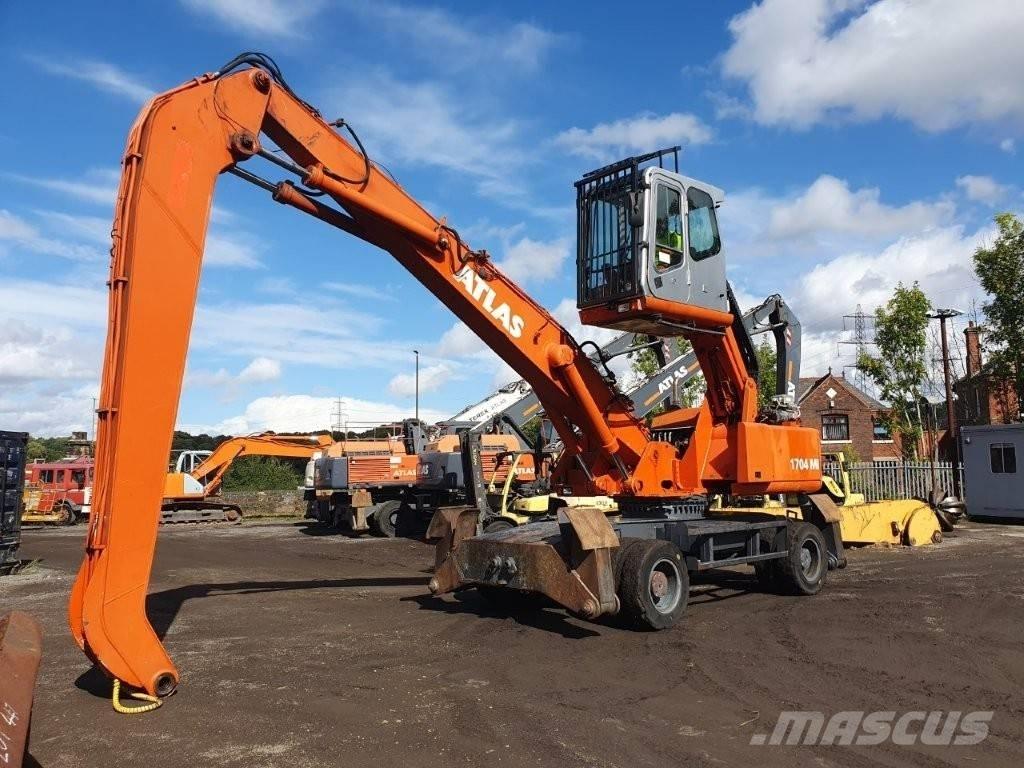 Atlas 1704 M Перевантажувачі металобрухту/промислові навантажувачі