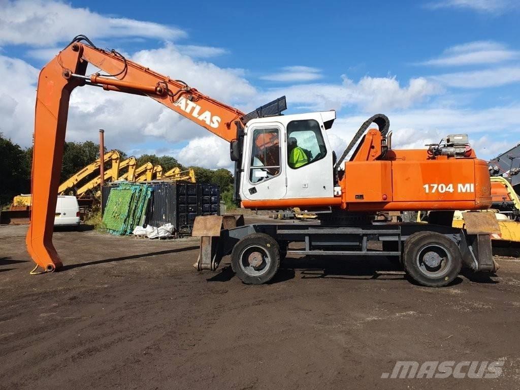 Atlas 1704 M Перевантажувачі металобрухту/промислові навантажувачі