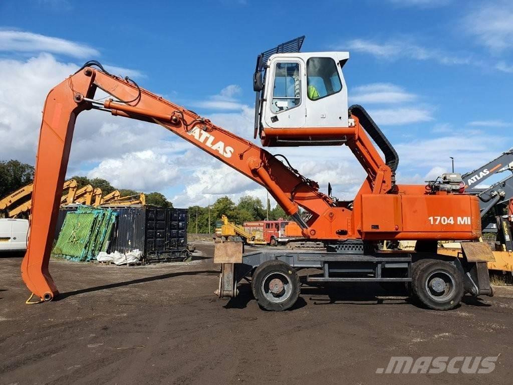 Atlas 1704 M Перевантажувачі металобрухту/промислові навантажувачі