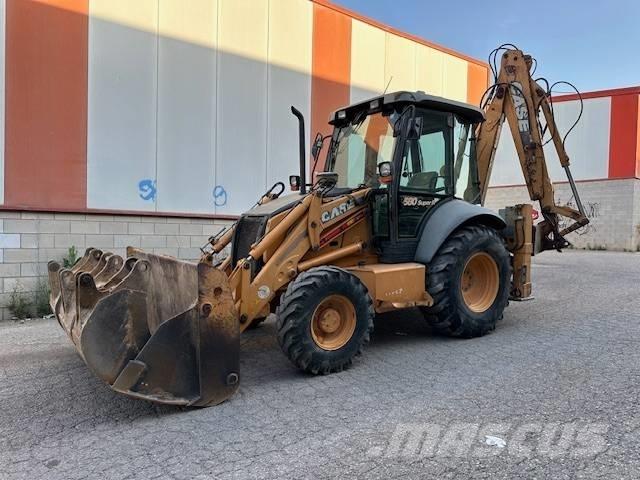 CASE 580 SR-4 PS Екскаватори-навантажувачі