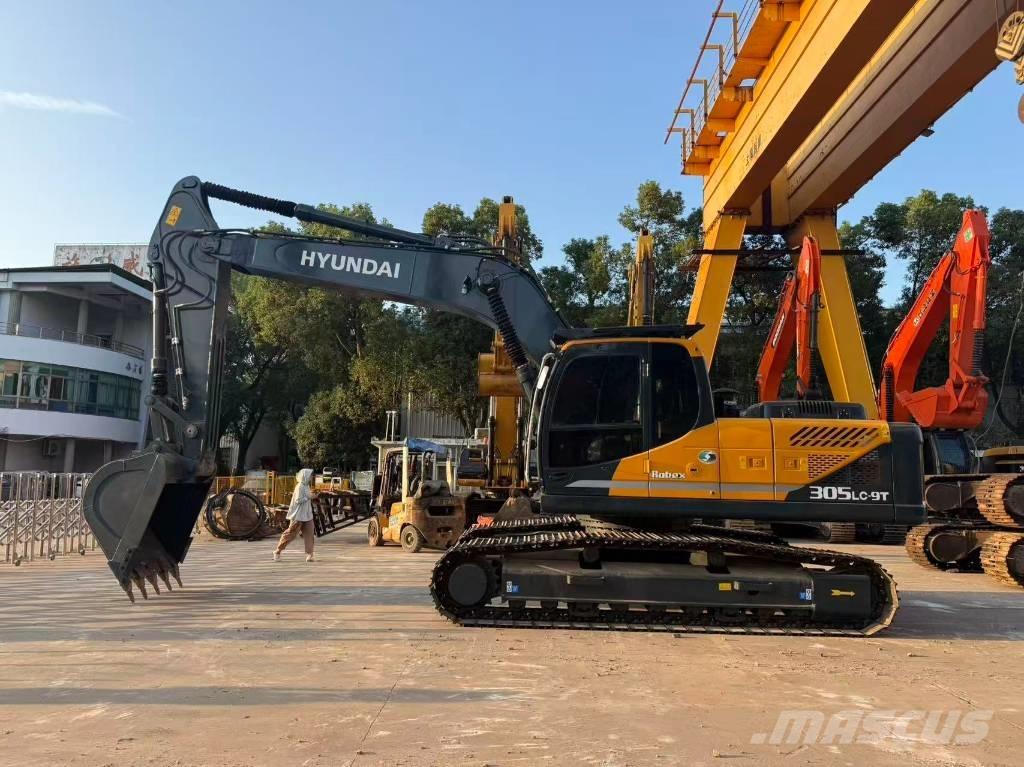 Hyundai R305LC-9T Перевантажувачі металобрухту/промислові навантажувачі