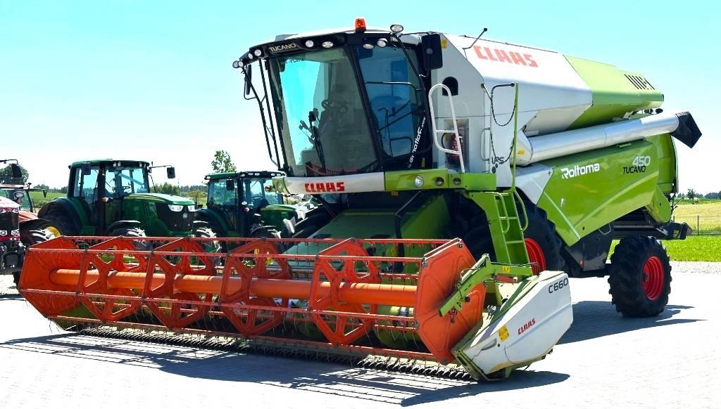 CLAAS Tucano 450 Зернозбиральні комбайни