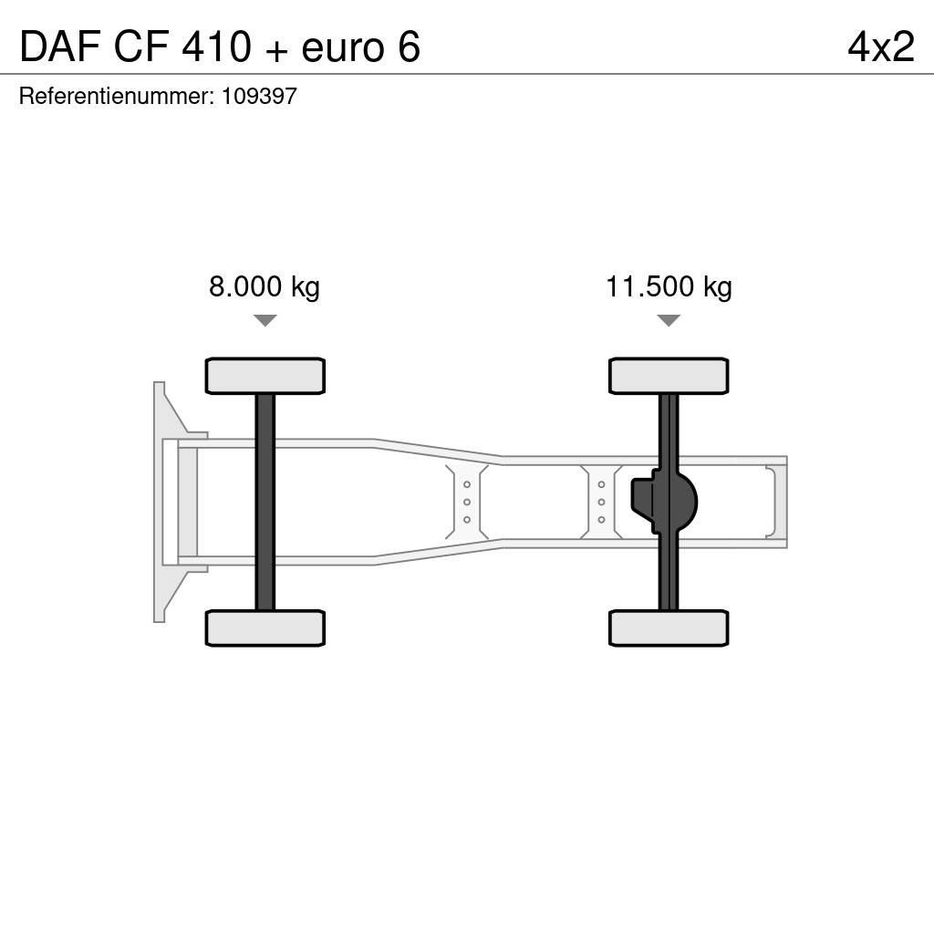 DAF CF 410 + euro 6 Тягачі