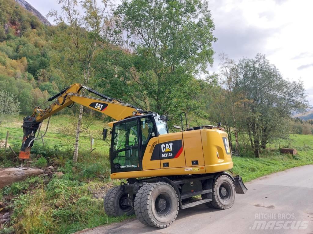 CAT M 314 F Колісні екскаватори