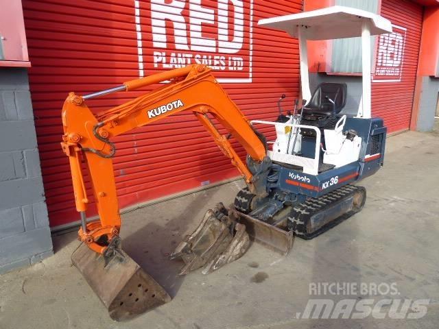 Kubota KX 36 Міні-екскаватори < 7т