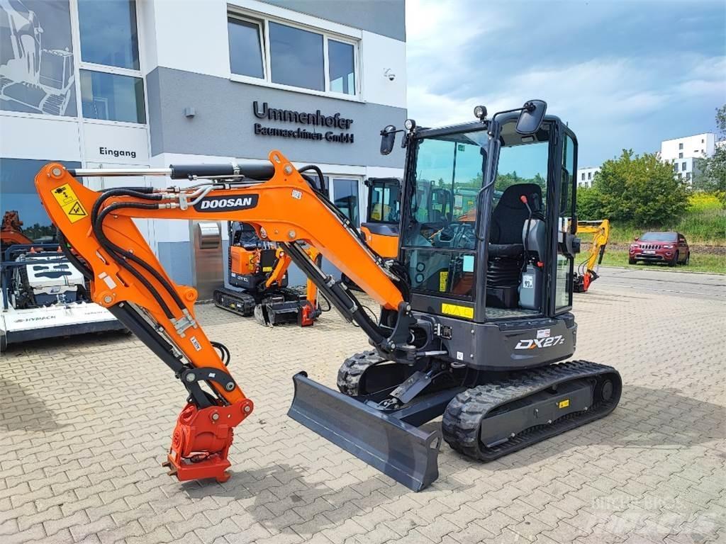 Doosan DX27z Міні-екскаватори < 7т