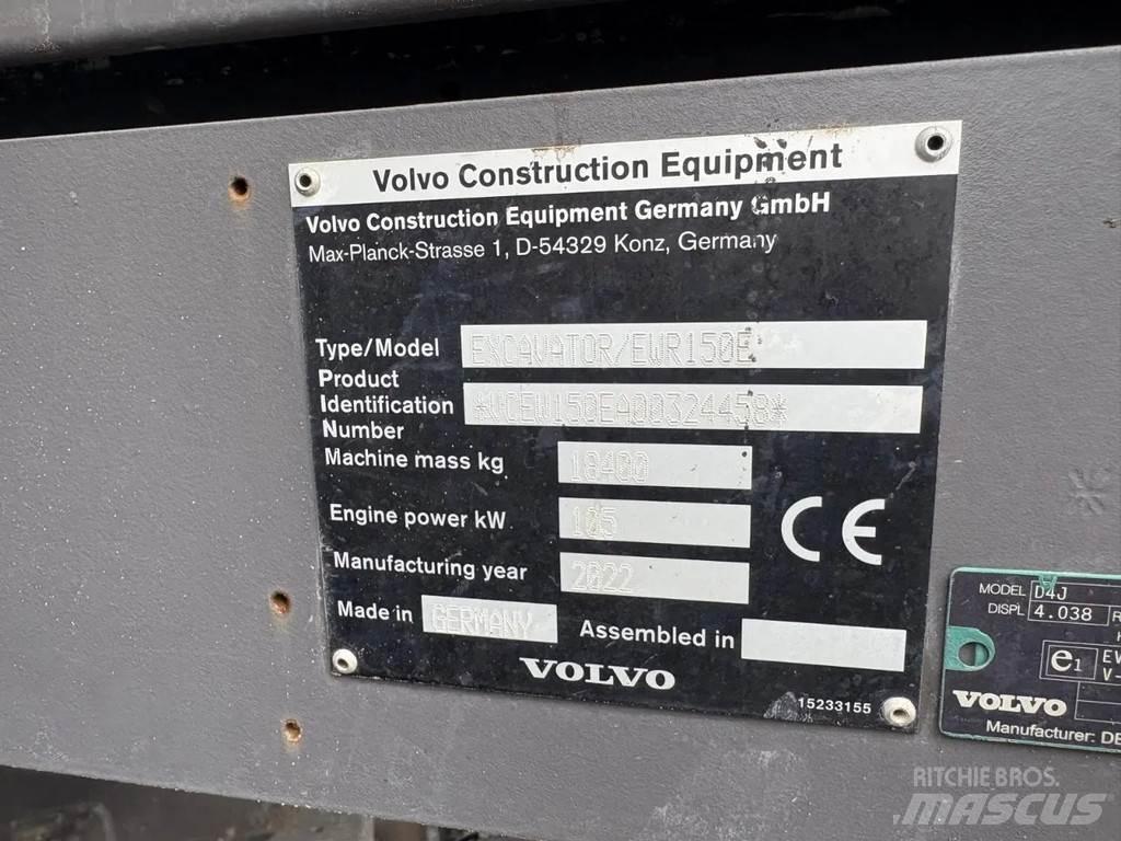 Volvo EWR150E Колісні екскаватори