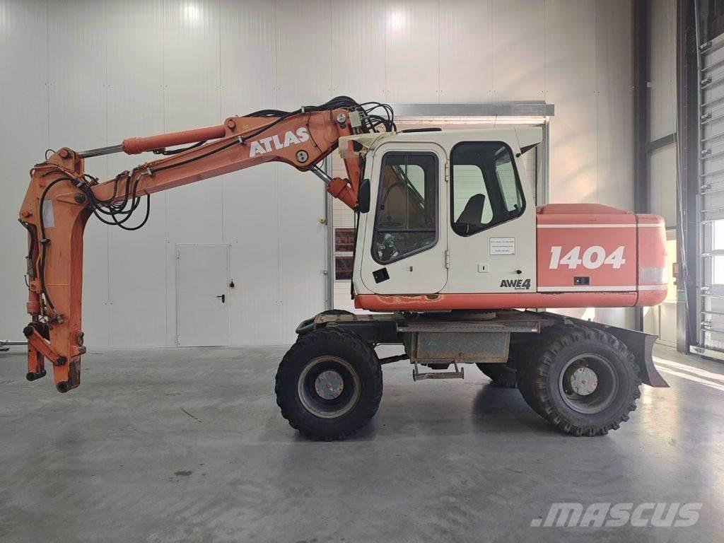 Atlas 1404 Колісні екскаватори