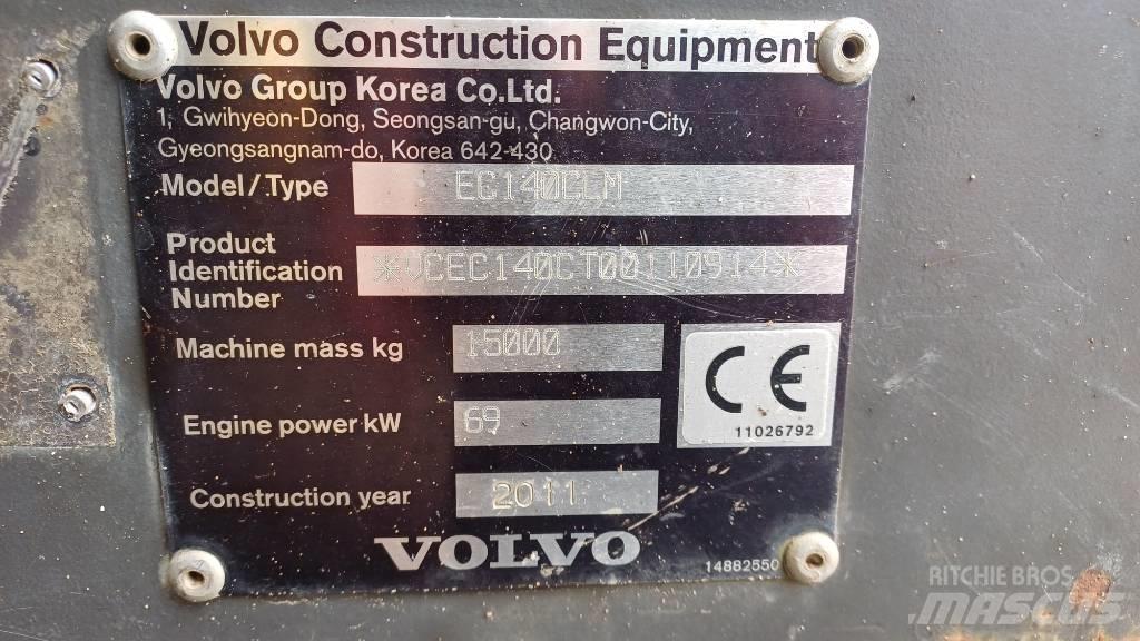 Volvo EC 140 C L M Гусеничні екскаватори