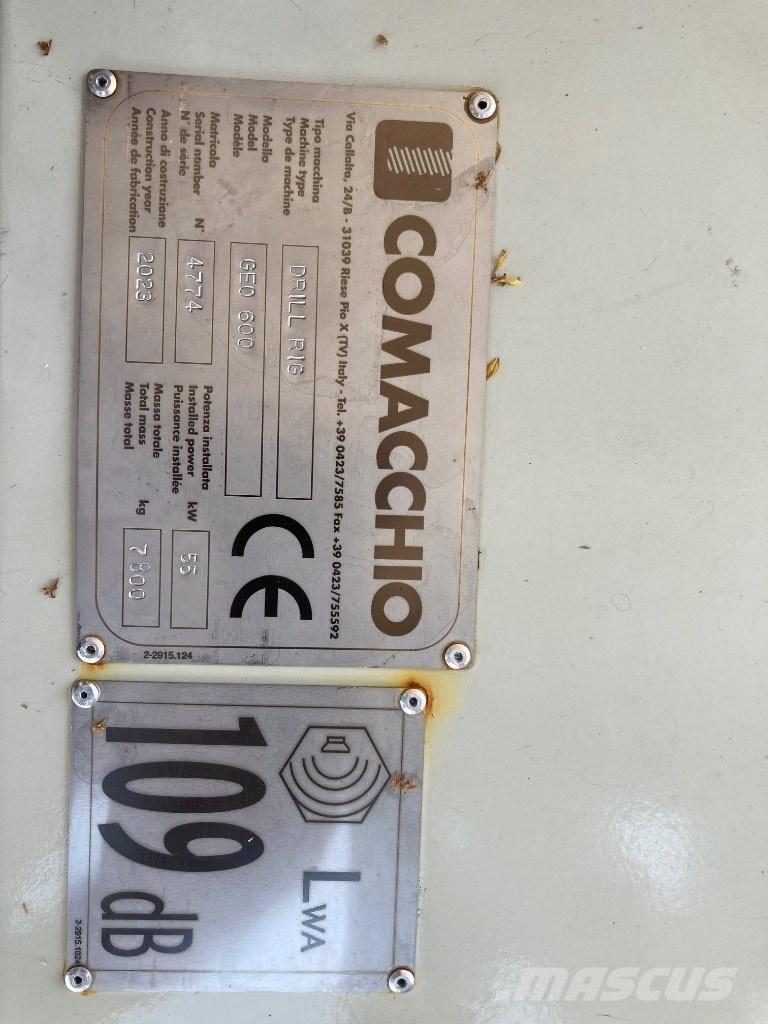 Comacchio Geo600 Установки для буріння свердловин