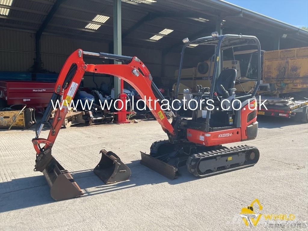 Kubota KX 019-4 Міні-екскаватори < 7т