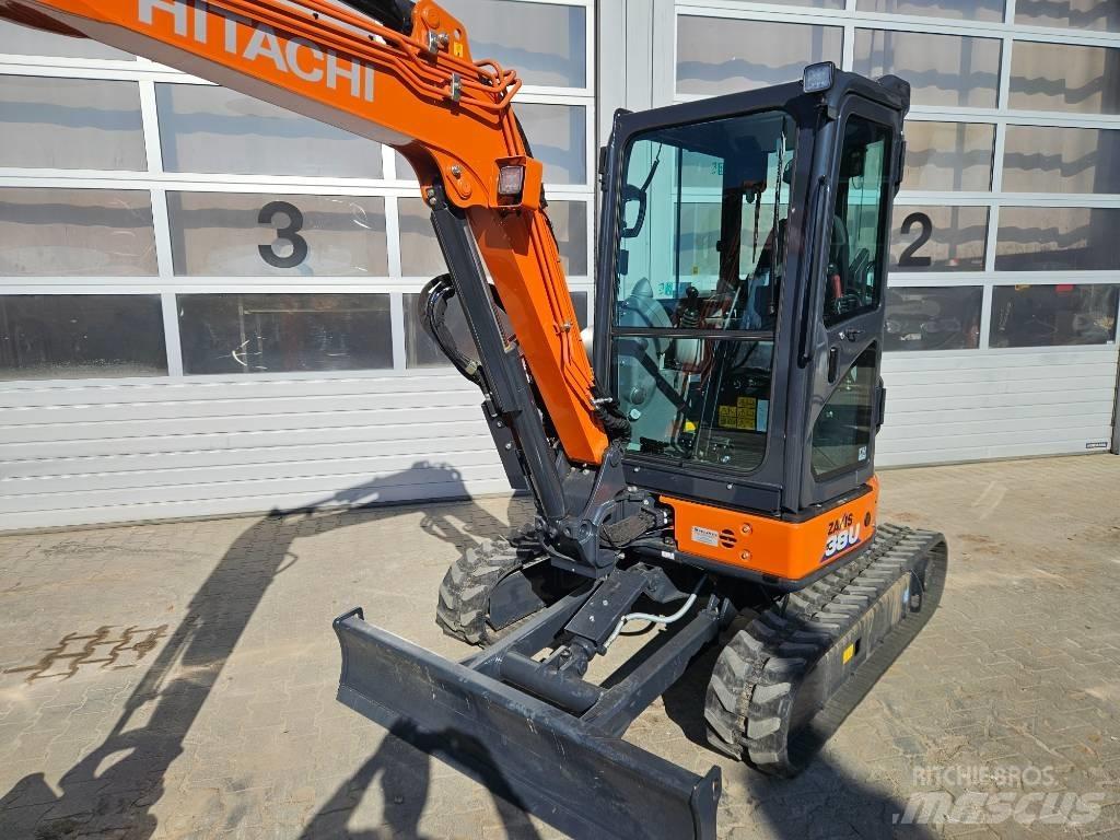 Hitachi ZX38U-6 Міні-екскаватори < 7т