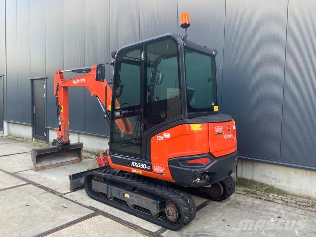 Kubota KX 030-4 Міні-екскаватори < 7т