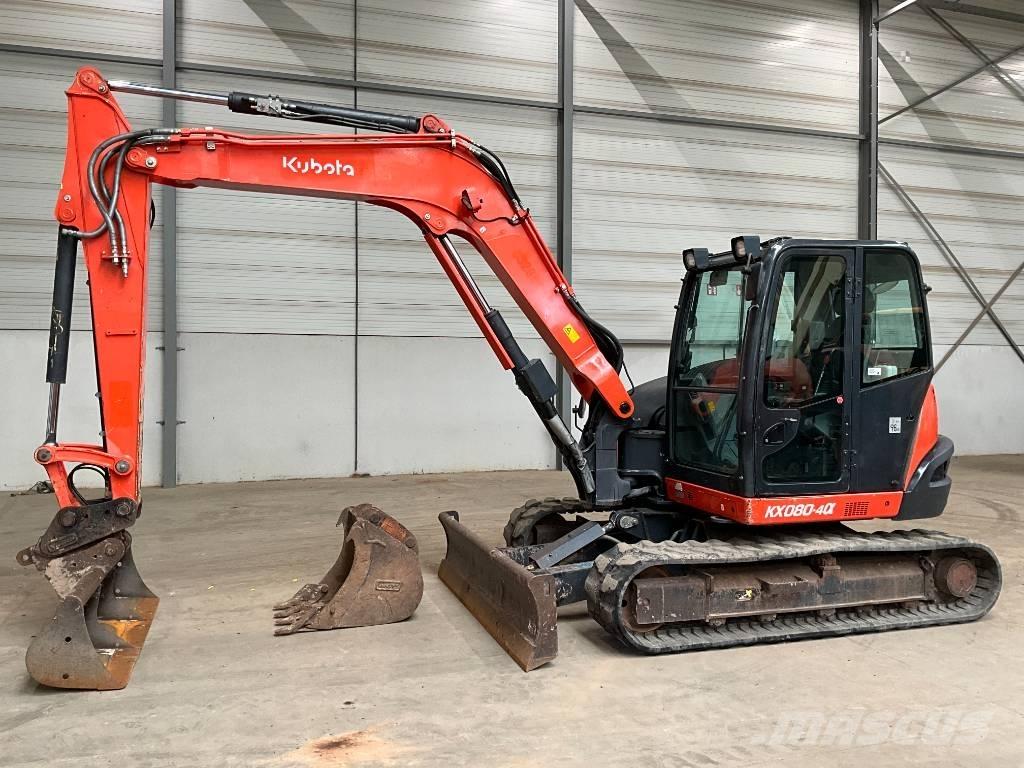 Kubota KX 080-4 A Середні екскаватори 7т. - 12т.