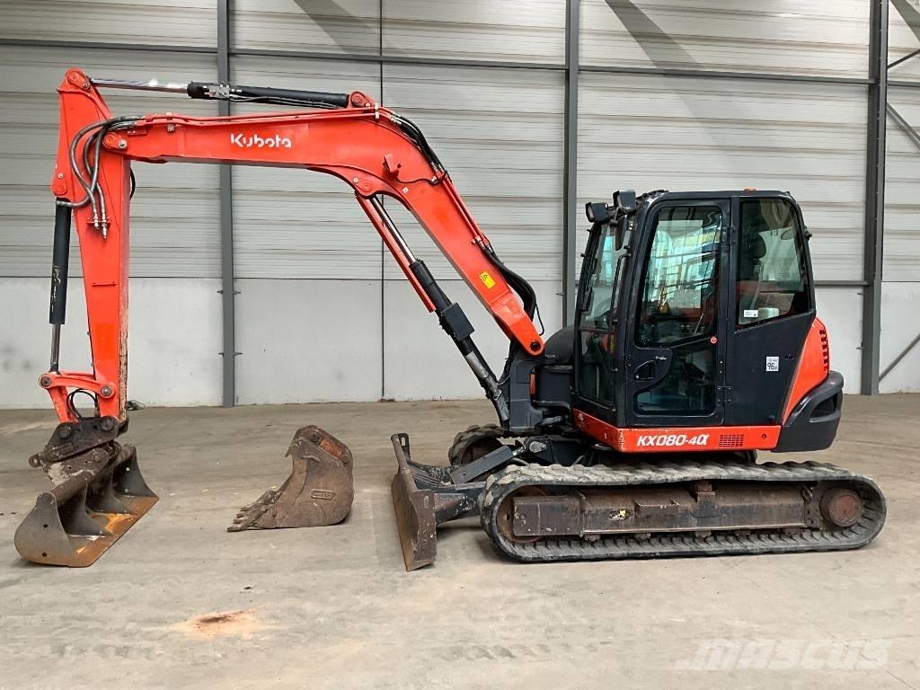 Kubota KX 080-4 A Середні екскаватори 7т. - 12т.
