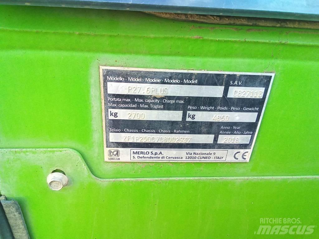 Merlo P 27.6 Plus Телескопічні навантажувачі