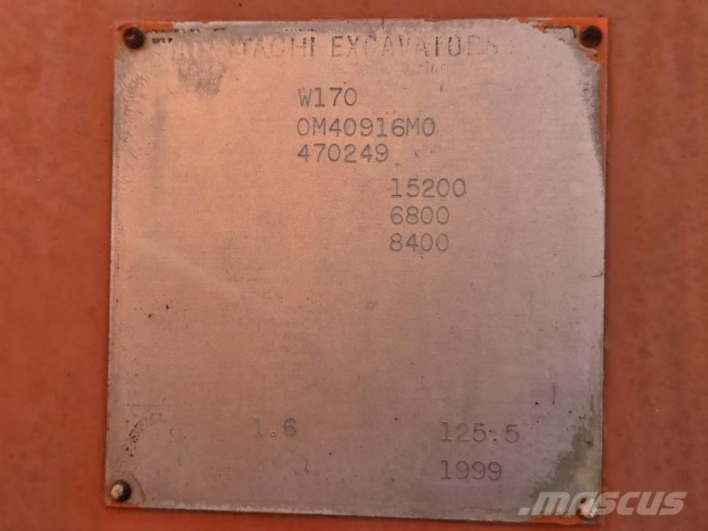 Fiat-Hitachi W170 Фронтальні навантажувачі