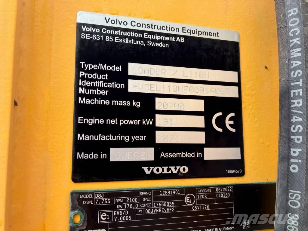 Volvo L 110 H Фронтальні навантажувачі