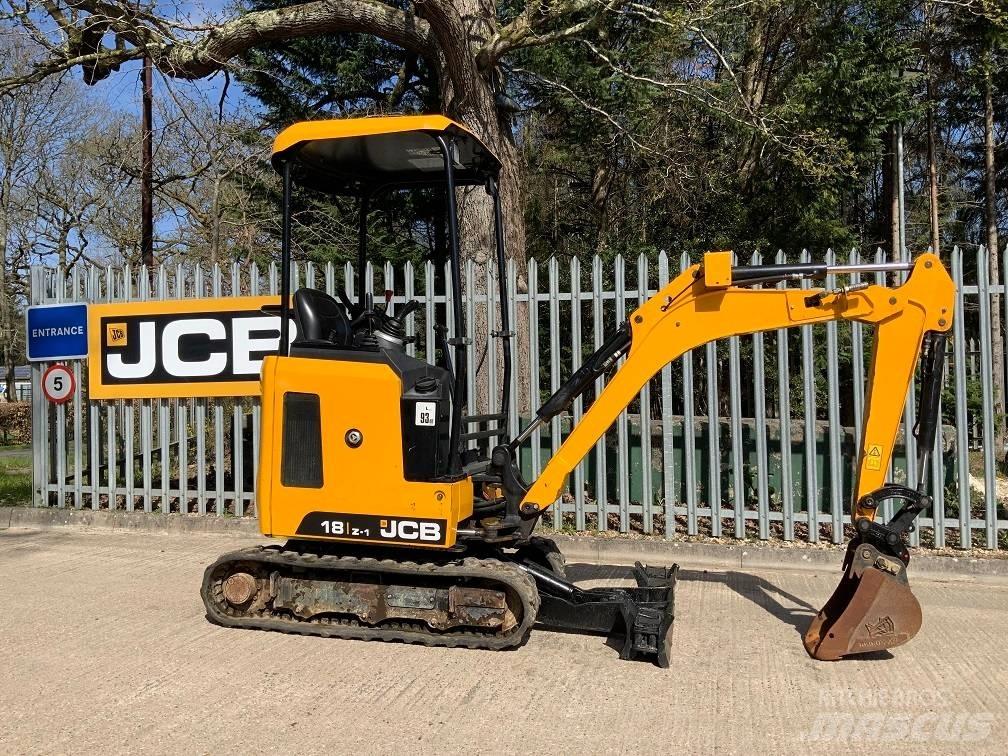 JCB 18Z-1 Міні-екскаватори < 7т