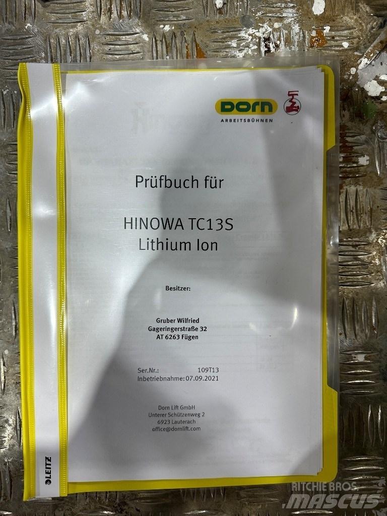 Hinowa TC 13 N Телескопічні підйомники