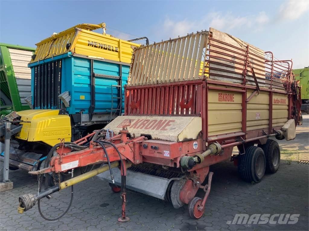 Krone Turbo 5000 Причепи із самозавантаженням