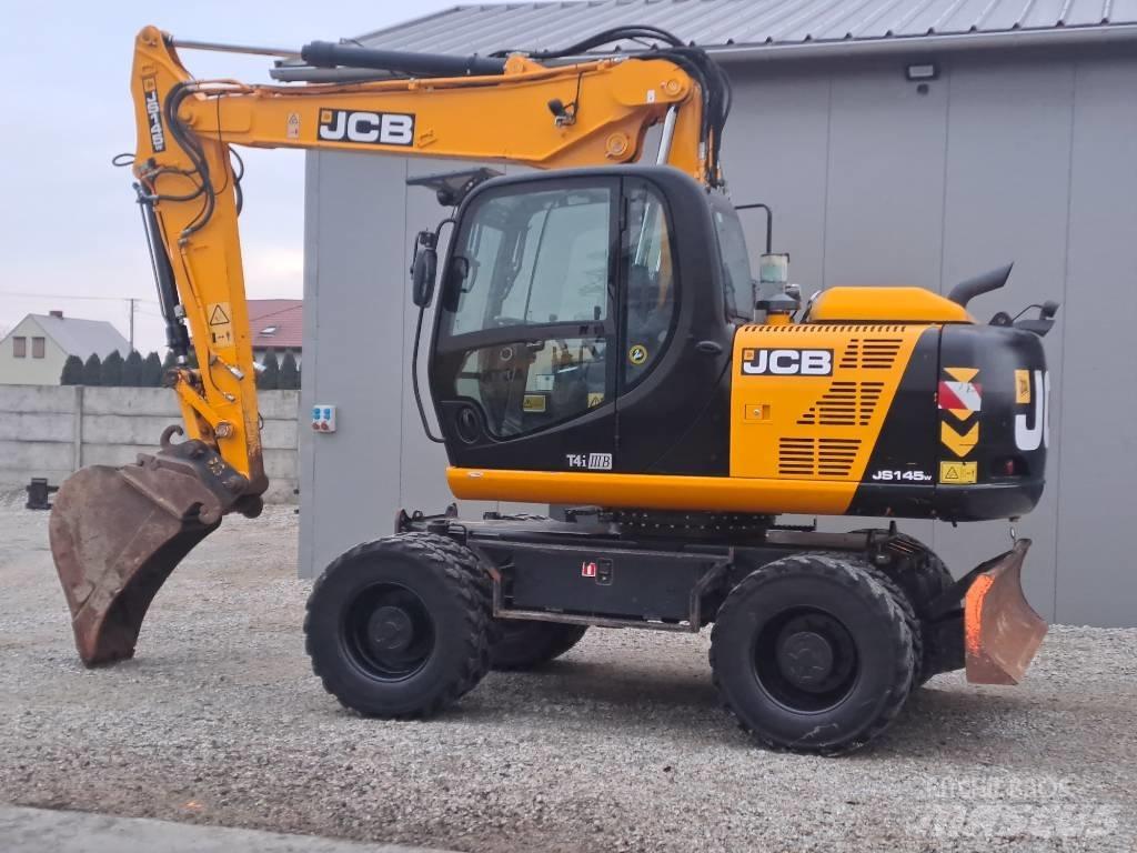 JCB JS145 W Колісні екскаватори