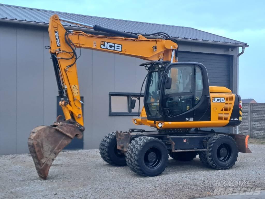 JCB JS145 W Колісні екскаватори
