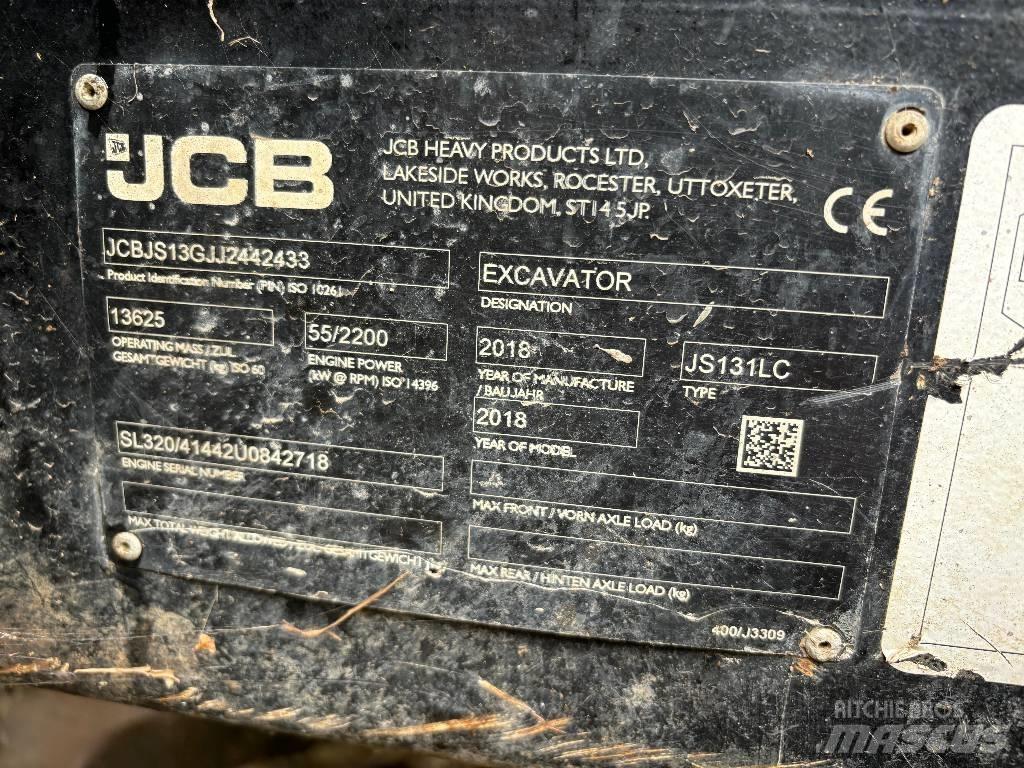 JCB JS 131 LC Гусеничні екскаватори