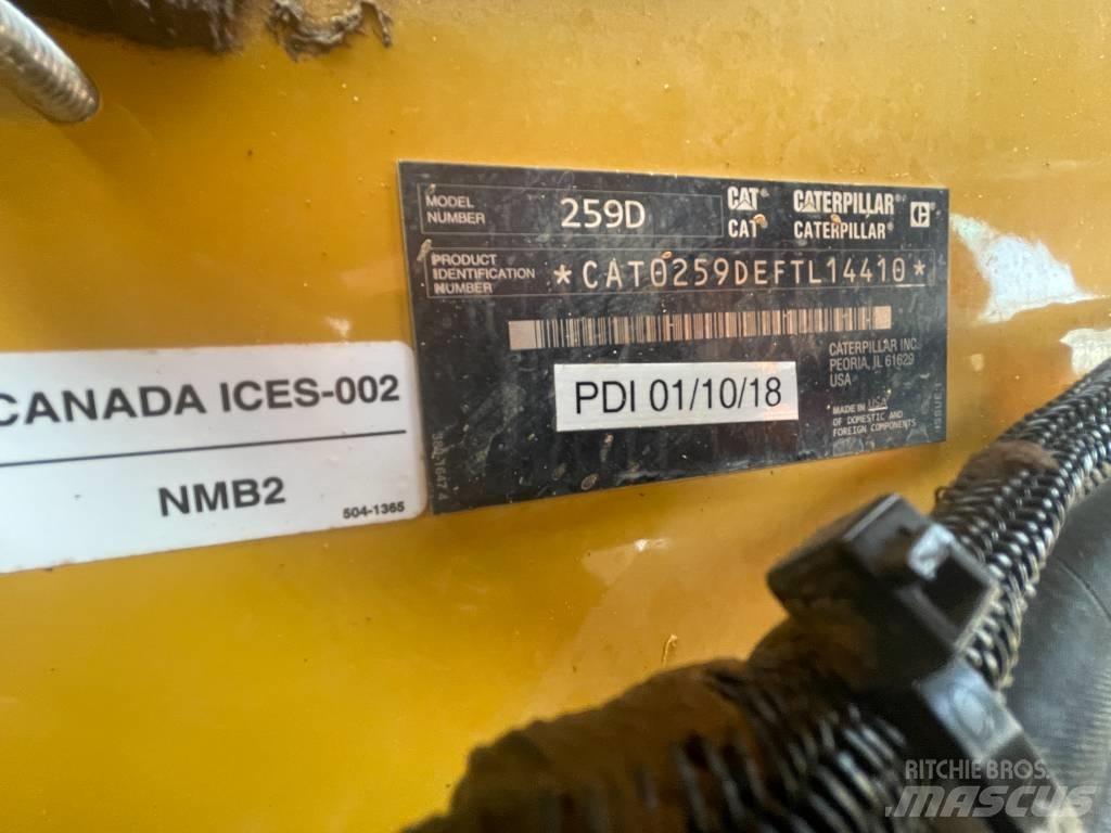 CAT 259 D Міні-навантажувачі