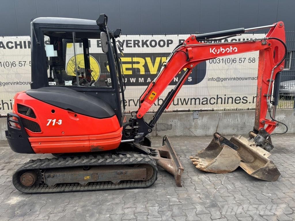 Kubota KX 71-3 Міні-екскаватори < 7т