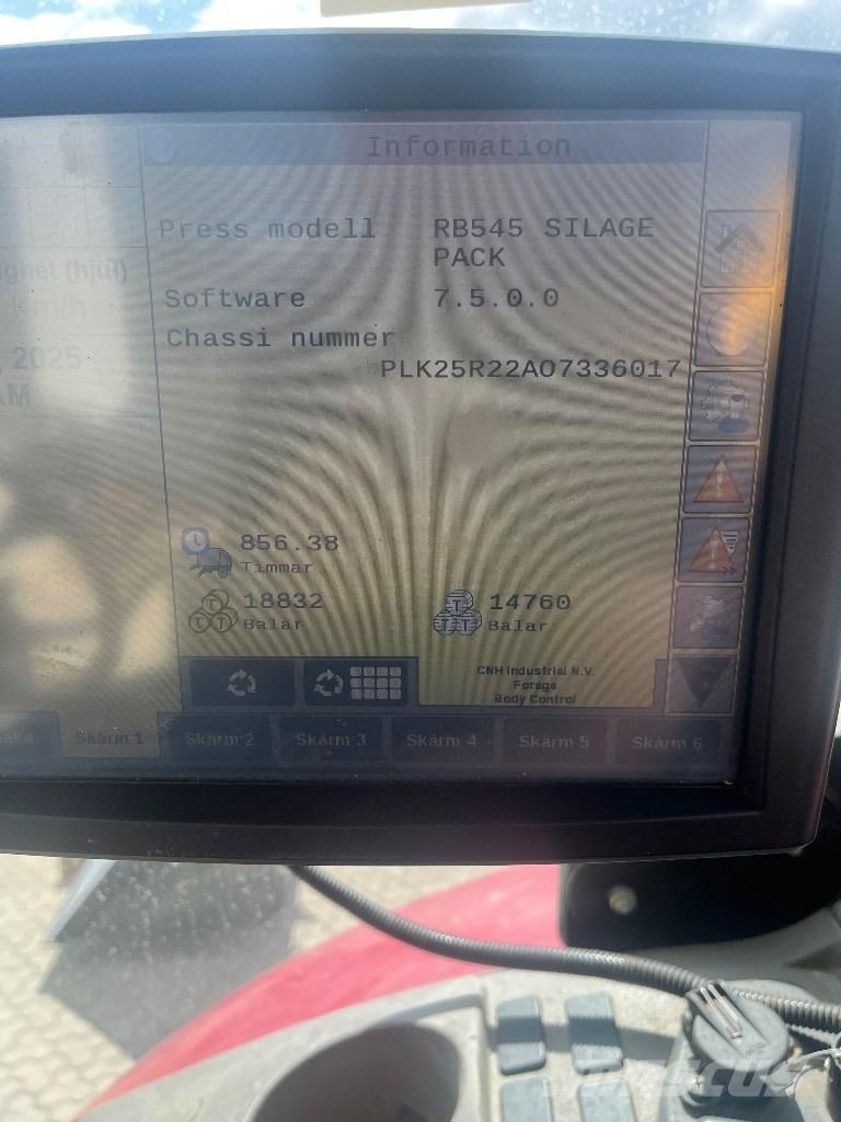 Case IH RB 545 Рулонні прес-підбирачі