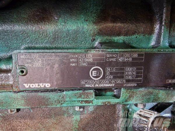 Volvo D5F 215EEV Двигуни