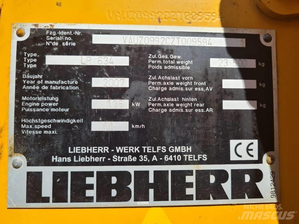 Liebherr LR 634 Гусеничні вантажники