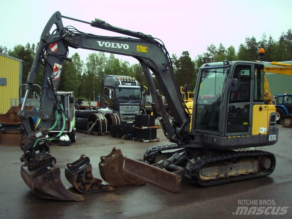 Volvo EC 55 C Міні-екскаватори < 7т