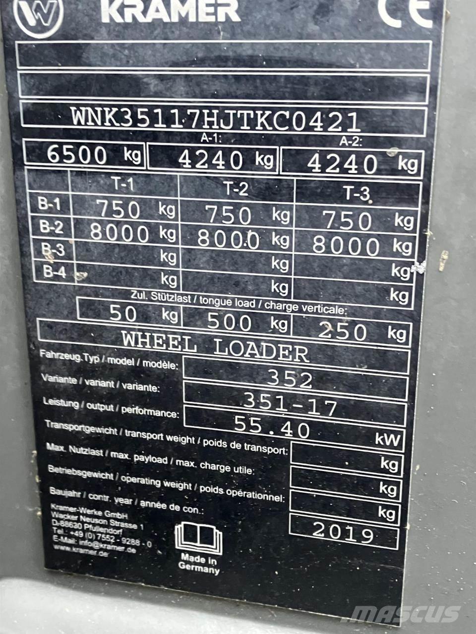 Kramer 8085T Телескопічний навантажувач