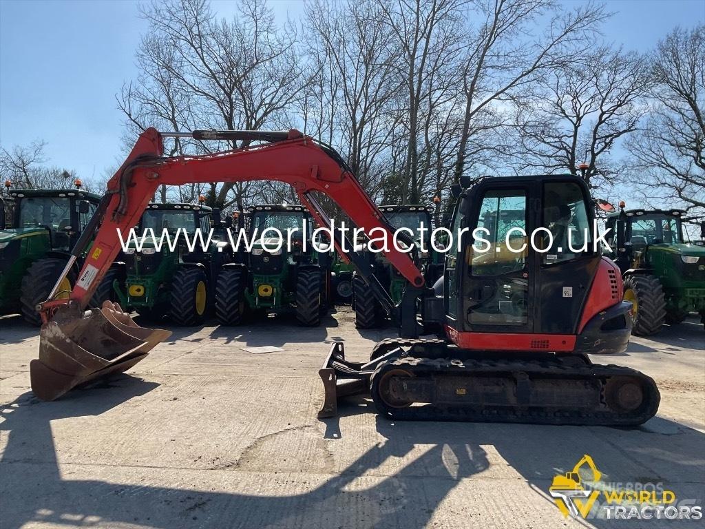 Kubota KX 080-4 Середні екскаватори 7т. - 12т.